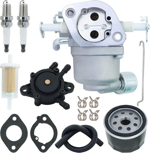 597128 Carburetor Fits for B&S 44U577 44U677 44U777 44U877 40N777 40N877 Replacement for 596033 596375 595321 595216 597126 594207 593197 593198 with Oil Filter Fuel Pump in Saudi Arabia