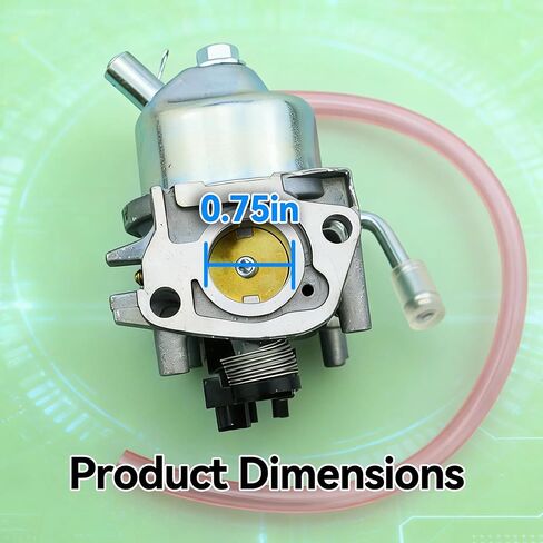 50040195 Carburetor Kit with 2 Stepper Motors Fit for Westinghouse IGen4500 4500W/3700W, Inverter Portable Generator 224CC Engine Parts Carb Replacement Fit for Cummins Onan P4500i in Saudi Arabia