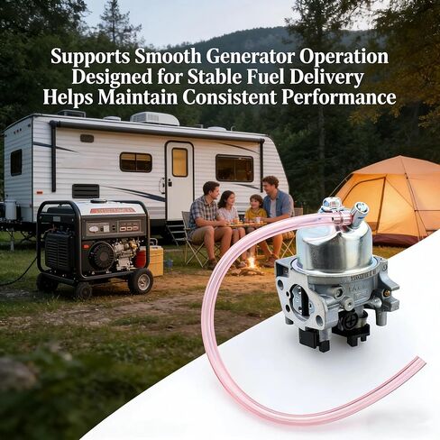 50040195 Carburetor Kit with 2 Stepper Motors Fit for Westinghouse IGen4500 4500W/3700W, Inverter Portable Generator 224CC Engine Parts Carb Replacement Fit for Cummins Onan P4500i in Saudi Arabia