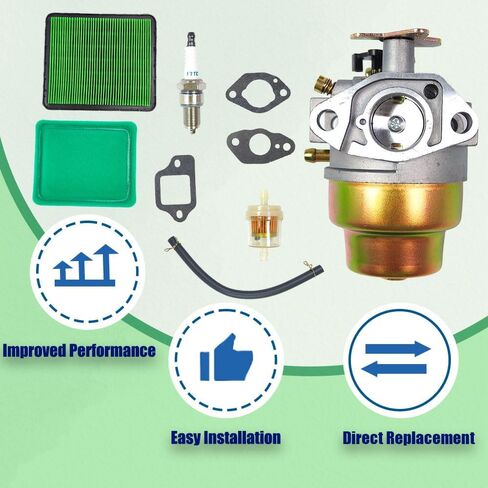 GCV160 Carburetor Replacement for Ryobi RY802800 RY80940B RY803001 2800 3000 PSI Pressure Washer for Honda GCV160A GCV160LA HRS216 HRB217 HRZ216 HRB216 for Toro 20194 in Kuwait