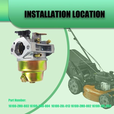 GCV160 Carburetor Replacement for Ryobi RY802800 RY80940B RY803001 2800 3000 PSI Pressure Washer for Honda GCV160A GCV160LA HRS216 HRB217 HRZ216 HRB216 for Toro 20194 in Kuwait