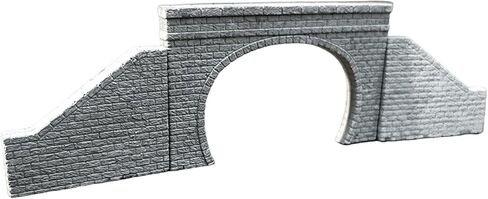 Railroad Portal Model N Scale Tunnel Simulation Train Layout Train Structure Accessory Gypsum Railway Track Entrance Suitable for Scenery, with Slopes in Saudi Arabia