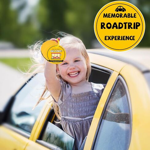 Kids Scavenger Hunt Game - Roads Trip Edition, Toddler Road Rally Scavenger Hunt Cards, Road Trip Toys Games for 3 Year Old's & Up, Outdoor Preschooler Car Activities, Educational Family Fun Game Gift in Kuwait