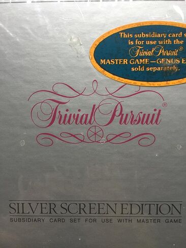 Trivial Pursuit Silver Screen Edition Subsidiary Card Set in Saudi Arabia