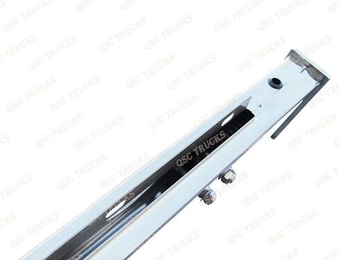 Stainless Steel Rear Center Light Panel w/Cutout + 2.5" Mud Flap Hanger Set in Saudi Arabia