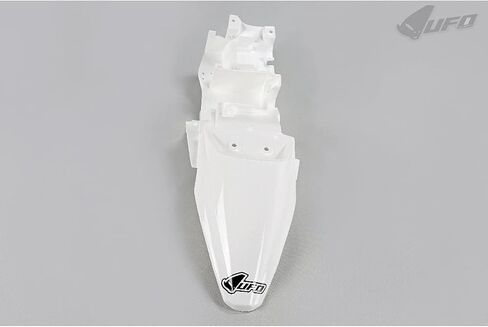 UFO PLAST Rear fender/rear fender white/white 047 compatible with Kawasaki KLX 110 2010 to 2021 in Saudi Arabia