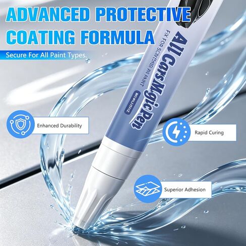 3Pcs All Cars Magic Pen,Car Scratch Remover Pen,Magic Pen for Car Scratches,Quick Fix for Scratches and Paint Damage,All Cars Magic Pen for Car Scratches All Color in Saudi Arabia
