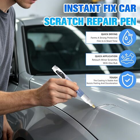 3Pcs All Cars Magic Pen,Car Scratch Remover Pen,Magic Pen for Car Scratches,Quick Fix for Scratches and Paint Damage,All Cars Magic Pen for Car Scratches All Color in Saudi Arabia