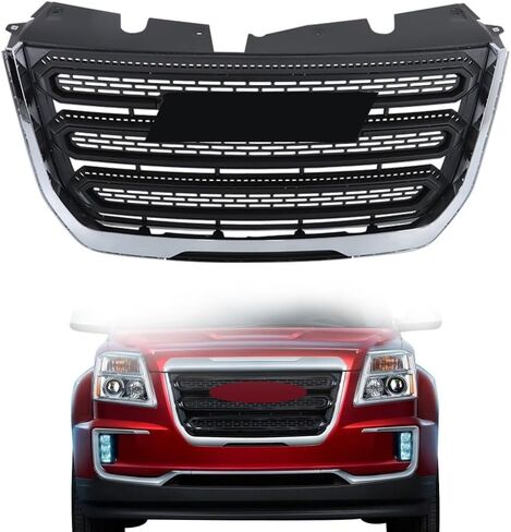 مناسبة لشبكة GMC Terrain SLE 2016-2017 المركزية، نمط شبكي، شواية المصد الأمامي ذات المقاس المباشر 23379208 in Kuwait