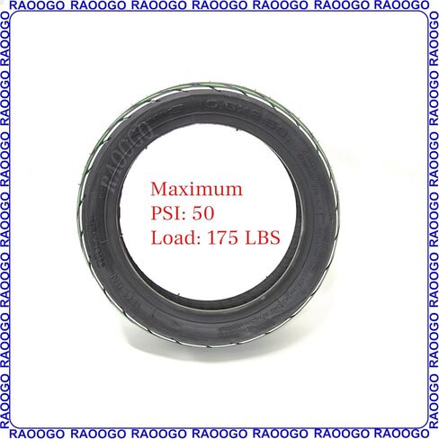 10.5X2.50 or 10.5x2.5 Tire Tubeless Scooter Tire for NIU KQi300P & KQi300X Electric Scooter in Saudi Arabia
