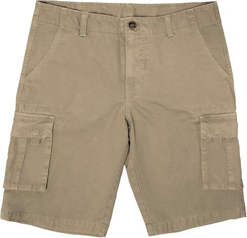 Victory Men's Twill Cargo Shorts Cotton Lightweight Multi Pocket Casual Outdoor Hiking Shorts in Saudi Arabia