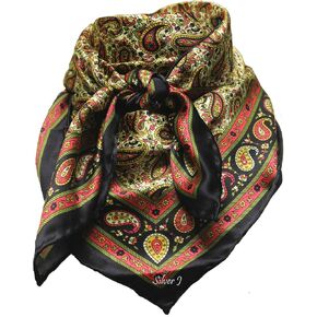 Wild Rag Satin Silk Gold مع الأحمر in Kuwait