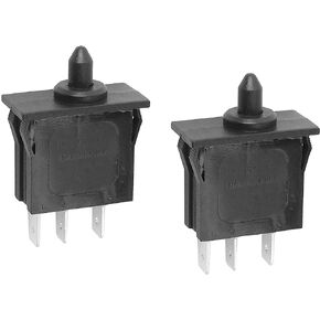 Plunger Type Accelerator Foot Switch for Peg Perego John-Deere Gator HPX Gaucho Rockin Vespa Scooter Polaris Slingshot, Children Ride On Car Replacecment Parts