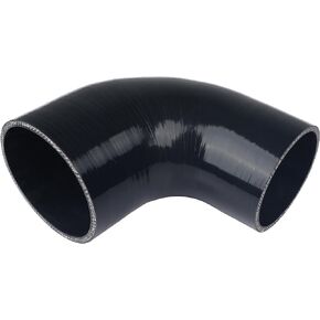 Ucreative 90 Degree Elbow 3.0" to 4.0" (76mm to 102mm) 4-Ply High Performance Coupler Silicone Hose
