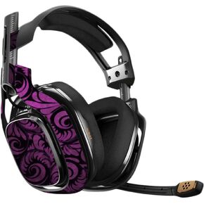 MightySkins Skin Compatible with Astro A40 3rd Generation Gaming Headset - Purple Style Protective, Durable, and Unique Vinyl Decal wrap Cover Easy to Apply, Remove, and Change Styles Made in The USA