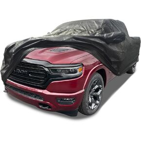 CarsCover Custom Fits for 2019-2023 Dodge Ram 1500 Crew Cab Quad Cab 5.7ft Bed Box Short Bed Xtrashield Black Truck Car Cover