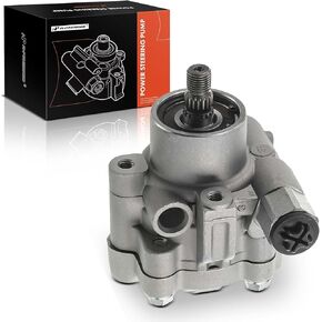 A-Premium Power Steering Pump, Compatible with Nissan Pickup 1996-1997, L4 2.4L, Replace # 49110-8B000