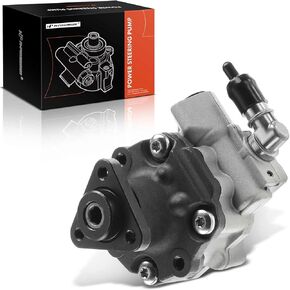 A-Premium Power Steering Pump Compatible with Volkswagen Touareg 2011 2012 2013 2014 2015 2016, V6 3.0L Diesel Turbocharged, Replace # 7P6422154A 7P0422154B