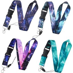 Lanyards for Keys ID Badge Holder Lanyard Strap Wrist Keychain Holders for Women Men Teens