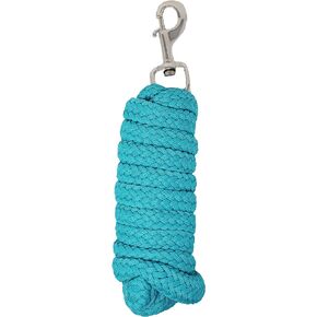Horse 8' Soft Round Braided Nylon 3/4" Lead Rope with SS Snap 605SE01