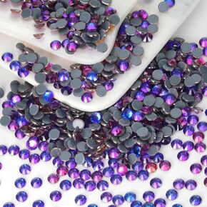 10000PCS Clear Hotfix Rhinestones Bulk, Glass Crystal Hot Fix Rhinestones for Crafts Clothes DIY Decoration, SS10, 2.7-2.9mm