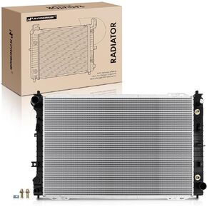 A-Premium Engine Coolant Radiator Assembly with Engine Oil Cooler Compatible with Ford Escape & Mazda Tribute & Mercury Mariner 2005-2008, 2.3L, Automatic Transmission, Replace# 6L8Z8005BA, H2MZ8005M
