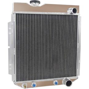 Compatible for Ford Mustang 1964-1966 V8 260 289 AT/MT | 3 Rows Cooling Radiator Direct Replacement