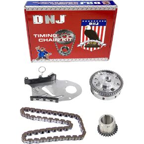DNJ TK1160 Timing Chain Kit/For 2003-2010/ Chrysler, Dodge, Jeep/ 300, Aspen, Challenger, Charger, Commander, Durango, Grand Cherokee, Magnum, Ram 3500/5.7L, 6.1L / OHV / V8 / 16V / 345cid, 370cid