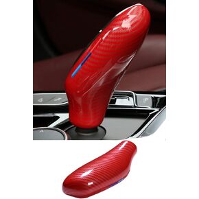GZXinWei Black Auto Accessories ABS Gear Shift Knob Cover Car Sticker Decal