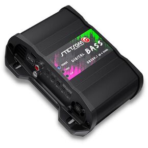 Stetsom Digital BASS DB 500.1 Mono Car Amplifier 4 أوم، 500 واط RMS، صوت السيارة الثابت 4Ω، جودة صوت BASS، تعزيز التقاطع والباس، مكبر صوت ستيريو للسيارة، مبردات ذكية in Kuwait