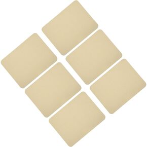 MECCANIXITY 6Pcs Iron on Patches Fabric Repair Patches Iron-On Mending Fabric Army Green 4.9"x3.7" for Clothes Repair, Pants, Bags Hole Repairing and Decoration