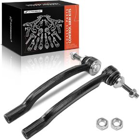 A-Premium 2 x Front Outer Tie Rod Ends, Compatible with Volvo V70 2001-2002, XC70 2003-2007, XC90 2003-2014