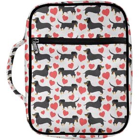 Mumeson 3D Cat Bible Bag Study Bible Supplies Organizer Bible Protection Case with Durable Strap Bible Tab Holder Church Case Multifunctional Bible Protective Scripture Handbag