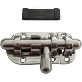 keehui Marine 316 Stainless Steel Heavy Duty 2-3/8 Inch Locker Latch Slide Barrel Bolt for Marine Boat Window/Door/Hatch/Cabinet