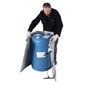 Powerblanket Xtreme BH55RRG 55-Gallon Insulated Drum Heating Blanket w/Rugged Alloy Vinyl Shell, Fixed Internal Thermostat 100 °F