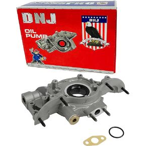 DNJ OP220 Oil Pump for 2001-2005 / Honda/Civic / 1.7L / SOHC / L4 / 16V / 1668cc, 1700cc / D17A1, D17A2, D17A6, D17A7