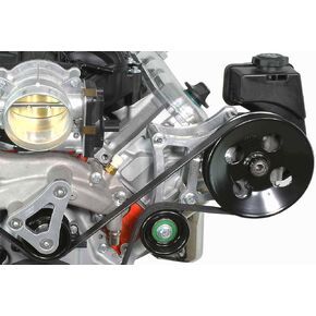 ICT Billet LT1 Camaro 6 Rib - Type 2 - Power Steering Pump Bracket Swap Kit Mechanical Belt Driven Steering Designed & Manufactured in the USA Billet Aluminum 551129-2