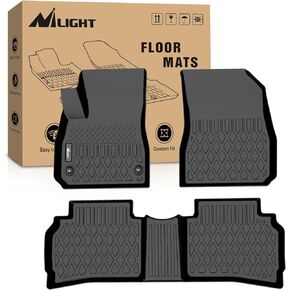 Nilight TPE Floor Mats for Chevy Malibu 2016 2017 2018 2019 2020 2021 2022 2023 2024,All Weather Custom Fit Heavy Duty Floor Liners