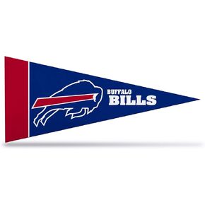 Rico Industries NFL Buffalo Bills 8-Piece 4-Inch by 9-Inch Classic Mini Pennant Décor Set