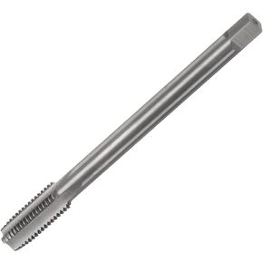 uxcell Metric Thread Tap M14 x 1.5 H2 Left Hand 130mm Extra Long Straight Flute Screw Thread Milling Machine Taps Threading Tapping Repair Tool