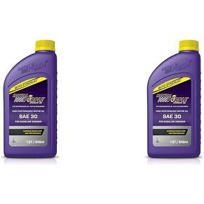 Royal Purple (06030-6PK API-Licensed Heavy Duty SAE 30 High Performance Synthetic Motor Oil - 1 Quart, (Case of 6)