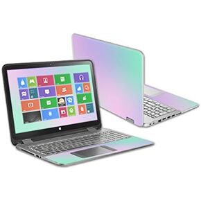 MightySkins Skin Compatible with HP Envy x360 15.6" - Cotton Candy | Protective, Durable, and Unique Vinyl Decal wrap Cover | Easy to Apply, Remove, and Change Styles | Made in The USA