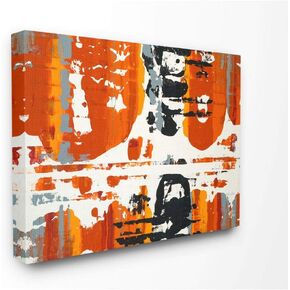 Stupell Industries Burnt Orange Momentum, Design by Third and Wall