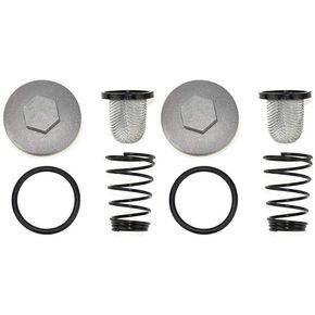 YOIASUGH GY6 50cc - 150cc Oil Screen Cleaner Cap Drain Plug Compatible with Moped Bajaj Jonway Lance Baotian Benzhou Taotao Scooters (Pack of 2)