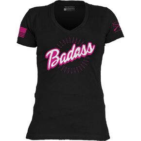 Grunt Style Badass Women's V-Neck T-Shirt