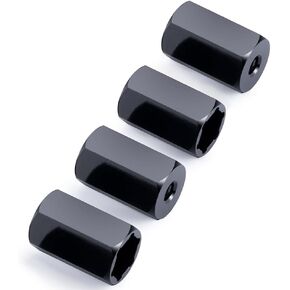 5mm to 7mm (+10mm) Wheel Hex Hubs Adapter for WPL D12 1/10 RC Trucks 1/24 SCX24 RC Cars Upgrade Parts