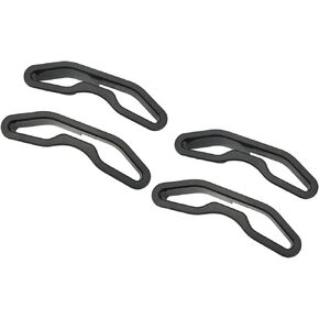 Aramox Seat Belt Harness Insert Bezel Fit for RZR XP 1000 2014‑2019, 4 Pcs UTV Seat Belt Harness Pass Through Bezel Insert Replacement