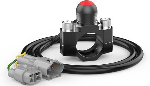 Headlight Switch for Light Bee,ZANGOMB CNC Aluminum Waterproof Headlight On/Off Switch with Mounting Backplate for Surron Segway Accessories,Black in Saudi Arabia