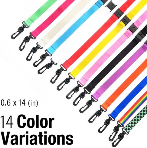 Chainchilla K1 Mask Lanyard Breakaway Face Mask Lanyards for Kids Polyester Facemask Lanyards 14inch Mix1 5pcs in Kuwait