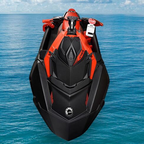 HAKA TOUGH صندوق تخزين علوي أمامي ومجموعة غطاء غطاء عاكس لـ Sea-Doo Spark/Sea-Doo Spark TRIXX، مجموعة صندوق تخزين أمامي سعة 7.4 جالون (28 لتر)، استبدل OEM # 295100504,295100864 in Saudi Arabia